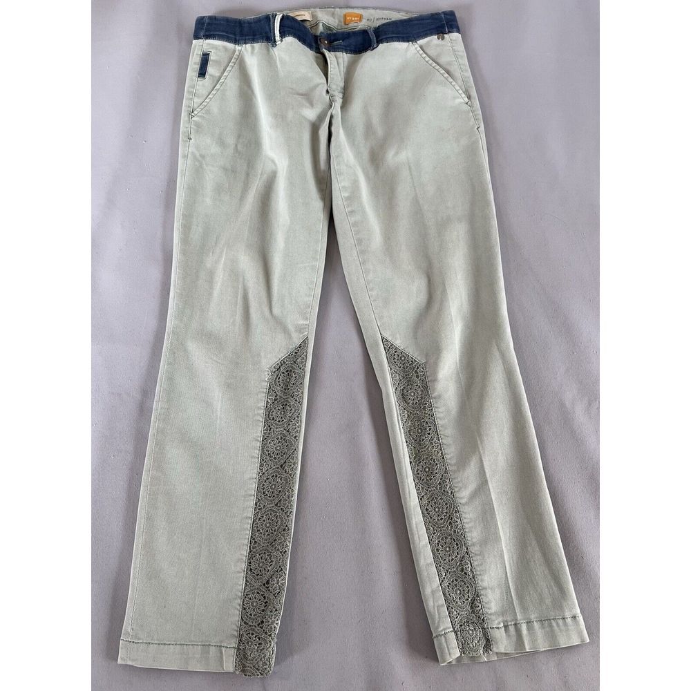 Pilcro and the Letterpress Anthropologie Hyphen Fit Chino Pants Size 29